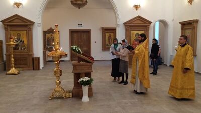 Акафист Сергию Радонежскому 1 сентября 2016 (фрагмент)