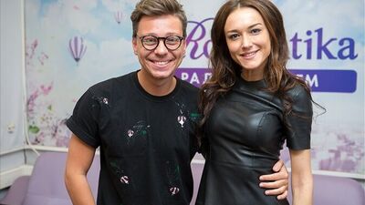 Актриса Александра Булычева на Радио Romantika