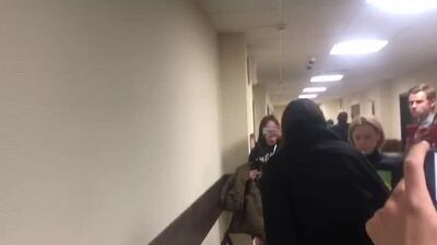 Алана Мамаева на суде