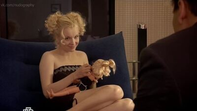 Александра Живова в сериале "Ментовские войны 5" (2010) - Серия 10 - Голая? Секси, ножки