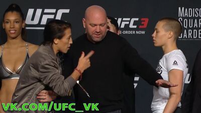 Джоанна Енджейчик и Роуз Намаюнас - Дуэль Взглядов и Взвешивание перед UFC 217