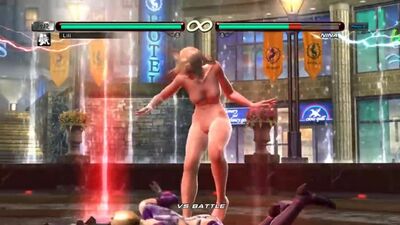 Tekken 6 — Nude Mod — Lili VS Nina