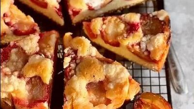 Знаменитый американский сливовый пирог из Нью-Йорк Таймс