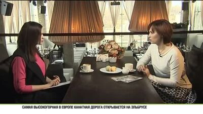 Актриса Елена Ксенофонтова в гостях у утра. Ведущая Наталья Панкратова.