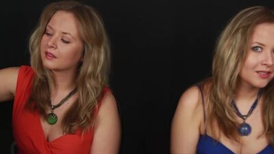 АСМР Двойное расслабление_ шепот с эхо обычный шепот расчесывание волос поцелуи_ASMR