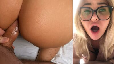 Друг трахнул мое тугое очко и зашел внутрь