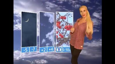 Жесть! Лариса Сладкова разделась! Прогноз погоды в Челябинске (на 24 марта)