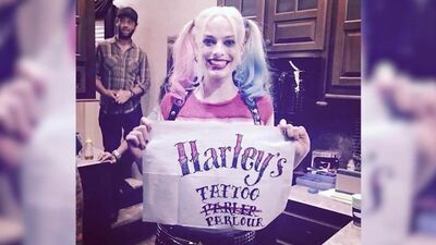 «Отряд Самоубийц» делает татуировки