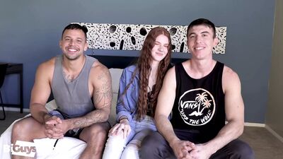 Пара в реальной жизни Jane и Joel трахают Moany Tony!