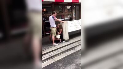 13 сек. De Pipe Dans La Rue