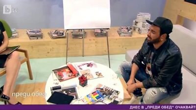 Азис пее в преди обед