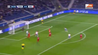 Порту 2:0 Лестер. Гол Короны