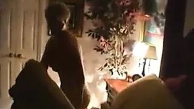 После того, как ее муж уснул.