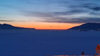 Закат в Нагаевской бухте