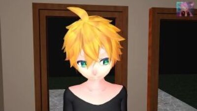 [MMD] Rin X Len- Juego sensual.