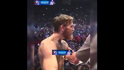 Дерзкие выходки Конора лицом к лицу