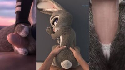 Джуди Хопс возбудилась и готова на трах в любой позе (Зверополис) Хентай му.mp4