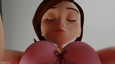 Helen-parr-have-present-for-violet