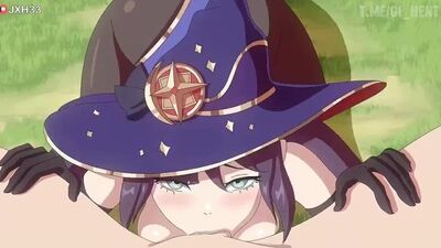 Genshin impact hentai - Mona / Геншин импакт хентай - Мона