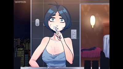 Time Stopped Brush by [Derpixon] (hentai, хентай, sex, anal, porno, boobs 18+, anime)