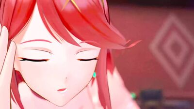 Xenoblade With Pyra Mythra And Pneuma