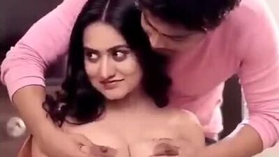 Sexy Nipples Desi Indian Hindu Girlfriend Big Boobs Crushed Enjoyed By Delhi Boyfriend In Front of Her Friends Whore Smiling Hot