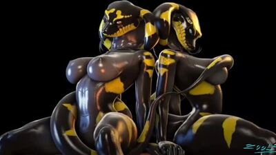Snakes furry porn. Kadaq and Evilbanana ( 480p ).mp4