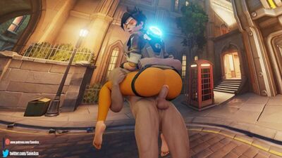 Overwatch - Анальный секс с Трейсер 18+