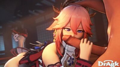 Yae ~ Яэ Мико - Rule34 \ Porn Genshin Impact [18+] [v1]