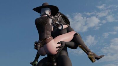 Ashe X Horseman - 3D Porn / 3Dポルノ