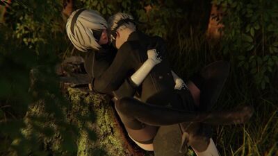 2B X 9S - 3D Porn / 3Dポルノ