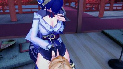 Райдэн ~ Сара - Rule34 \ Porn Genshin Impact [18+]