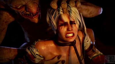 Ciri x Goblin - 3D Porn / 3Dポルノ