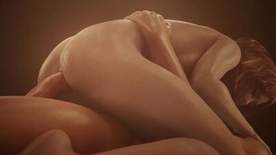 Melina Anal Ring - 3D Porn / 3Dポルノ