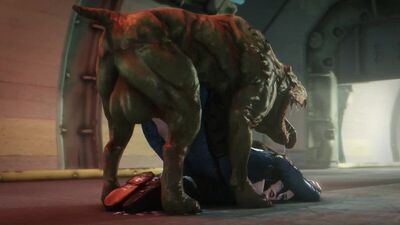 Elizabeth Bends Over - 3D Porn / 3Dポルノ