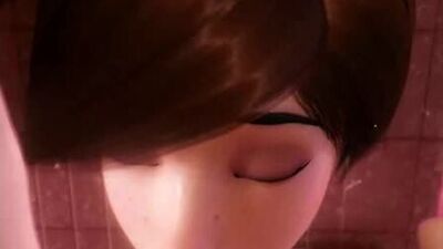 Tracer - vaginal fucked; 3D sex porno hentai; (by Texelnaut) [Overwatch]