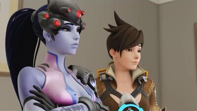 Symmetra Widowmaker And Tracer - 3D Porn / 3Dポルノ