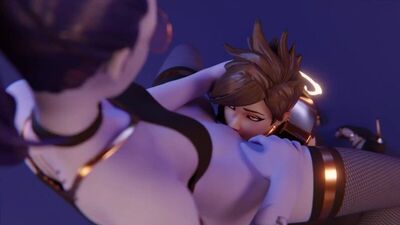 Widow And Tracer Mission Break - 3D Porn / 3Dポルノ