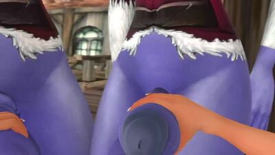 (No sound)Draenei taker pov [World of Warcraft;Wowo;Porn;Blowjob;bj;reverse;Dickgirl;Futanari;Futa;R.34;Animation;3D;sex;SFM]