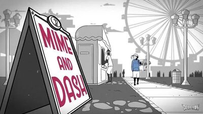 Mime and Dash derpixon