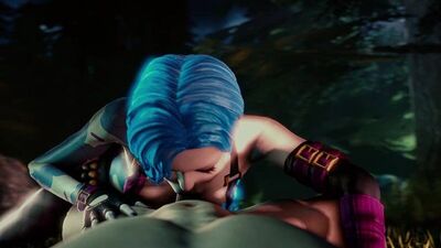 (Sound)Jinx pov blowjob ver.2 [League of Legends, LoL;Porn;Oral;Hentai;R34;Sex;SFM;порно;секс;хентай;лига легенд]