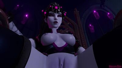 (Sound)Widowmaker licker; taker pov [Overwatch;Porn;Hentai;Oral;Reverse;R34;Sex;Blender;порно;секс;овервотч]