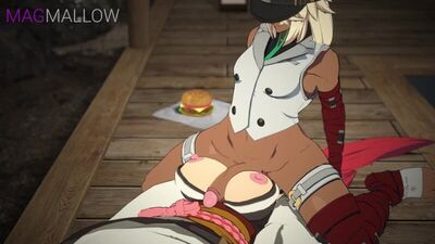 (Sound) Ramlethal Valentine&Baiken futanari on female - Under pressure [Guilty Gear;Porn;Hentai;R34;Sex;Blender;порно;фута]