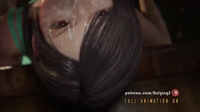 Tifa Lockhart - domination; oral sex; minet; blowjob; deepthroat; facefuck; cumshot; 3D sex porno hentai; [Final Fantasy]