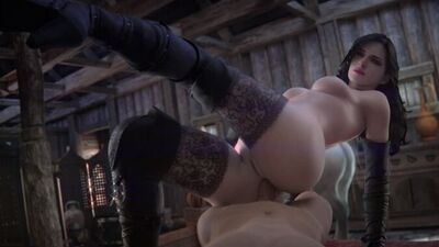 (Sound)Yennefer pov sex ver.bleached [The Witcher 3;Porn;Hentai;R34;Blender;порно;Ведьмак]