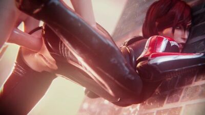 (Sound) FemShep anal sex [Mass Effect, Idemi;Porn;Hentai;R34;4K;Blender;порно;хентай]