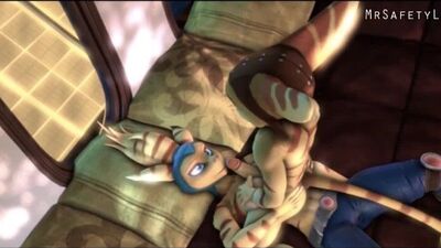 Furry yiff Ratchet and Clank Porn Parody r34