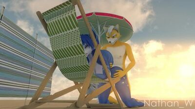 Furry yiff fox krystal