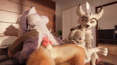 Furry yiff fox warcraft blizzard wolf