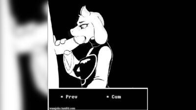 2d Yiff by Wasajoke Furry Porn Sex E621 FYE Toriel Undertale r34 rule34 goat girl